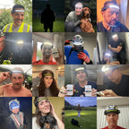 Rechargeable LED Headlamp with Wide-Angle Light | Fioriscas
