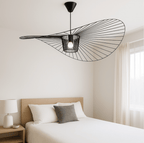 Art deco -kattokruunu, Vexaera-rautarunko ja kangasvarjostin
