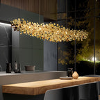 Candeeiro de Teto Luxori Disc com Acabamento em Dourado e Cromo para Interiores Modernos  