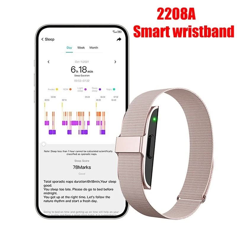 IP68 fitness tracker with heart rate & O2 measurement - Fioriscas