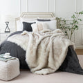 Faux Fur Throw Blanket, AstraNook Plush Sofa & Bed Accent