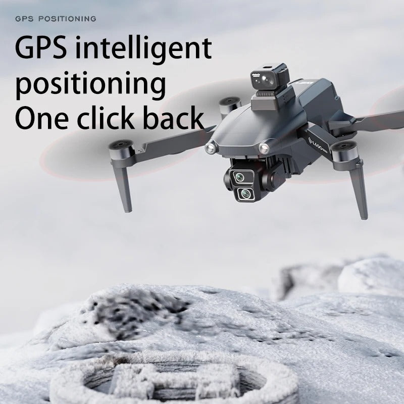Drone con fotocamera GPS, video 8K, modalità Seguimi e portata di 1.5km