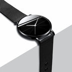 Miesten ruostumattomasta teräksestä valmistettu kello, näyttävä 37 mm:n kellotaulu, 5 värivaihtoehtoa