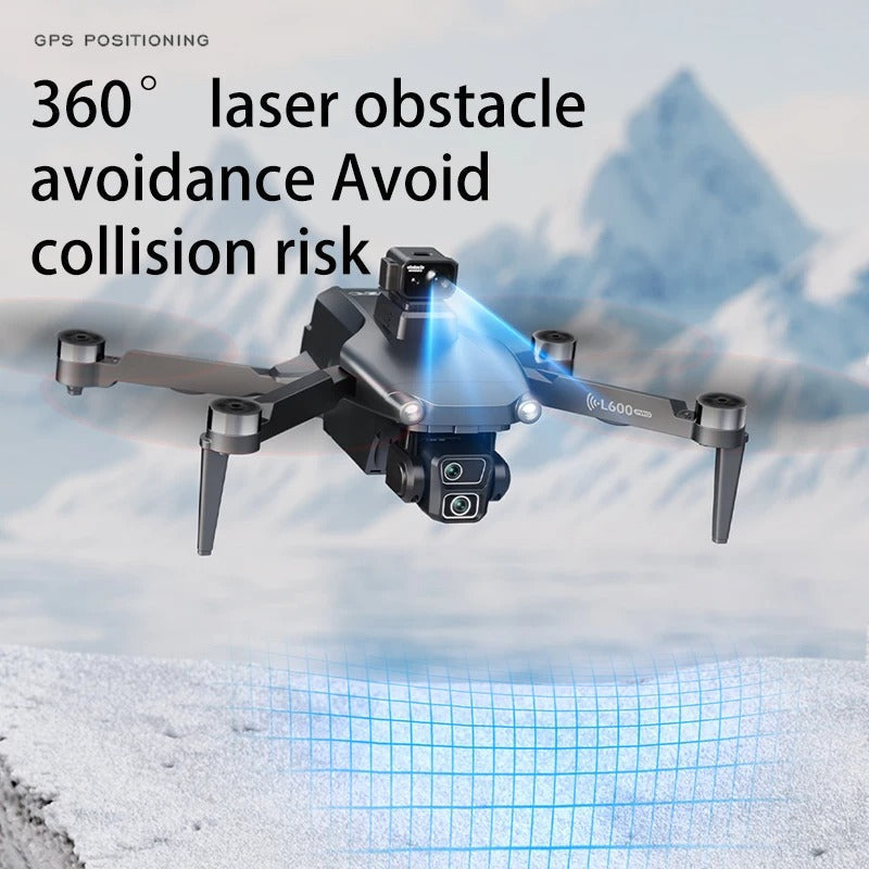 Drone con fotocamera GPS, video 8K, modalità Seguimi e portata di 1.5km