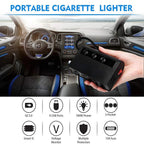 Chargeur de voiture NovaCharge 180 W à charge rapide, ports USB et allume-cigare