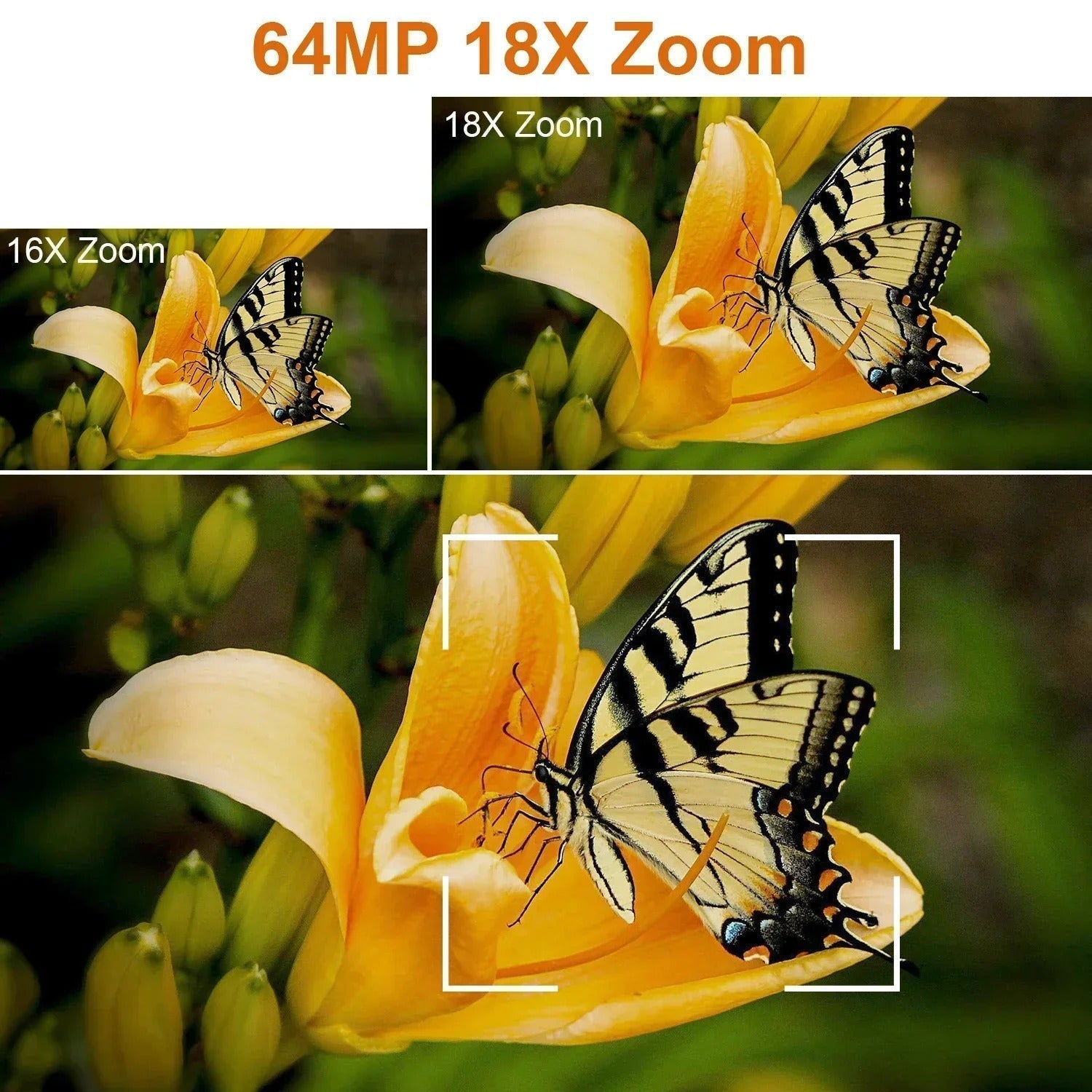 4K-vlogkamera med 270 graders drejelig skærm, 18× zoom og mikrofonindgang