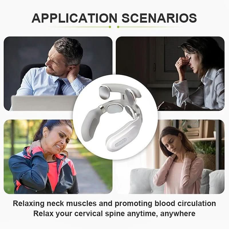 4-i-1-nackmassageapparat med värme och vibration - Fioriscas