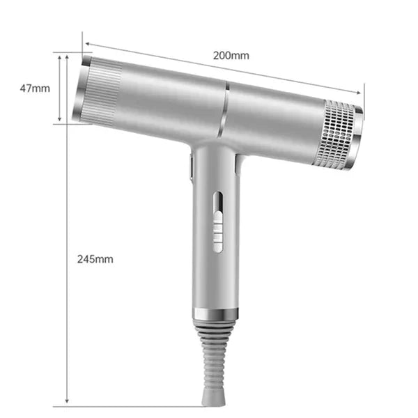 Hair Dryer NovaFlow Pro, Ionic Lightweight & Quick-Dry With Diffuser