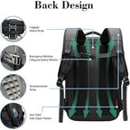QuantaPack Vacuum-Compression Travel Backpack, Expands To 60L