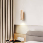 Lumenver lampa ścienna z trawertynu o geometrycznym, nowoczesnym designie