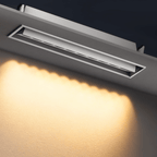 Aurora smukła wpuszczana regulowana lampa LED do nowoczesnych sufitów