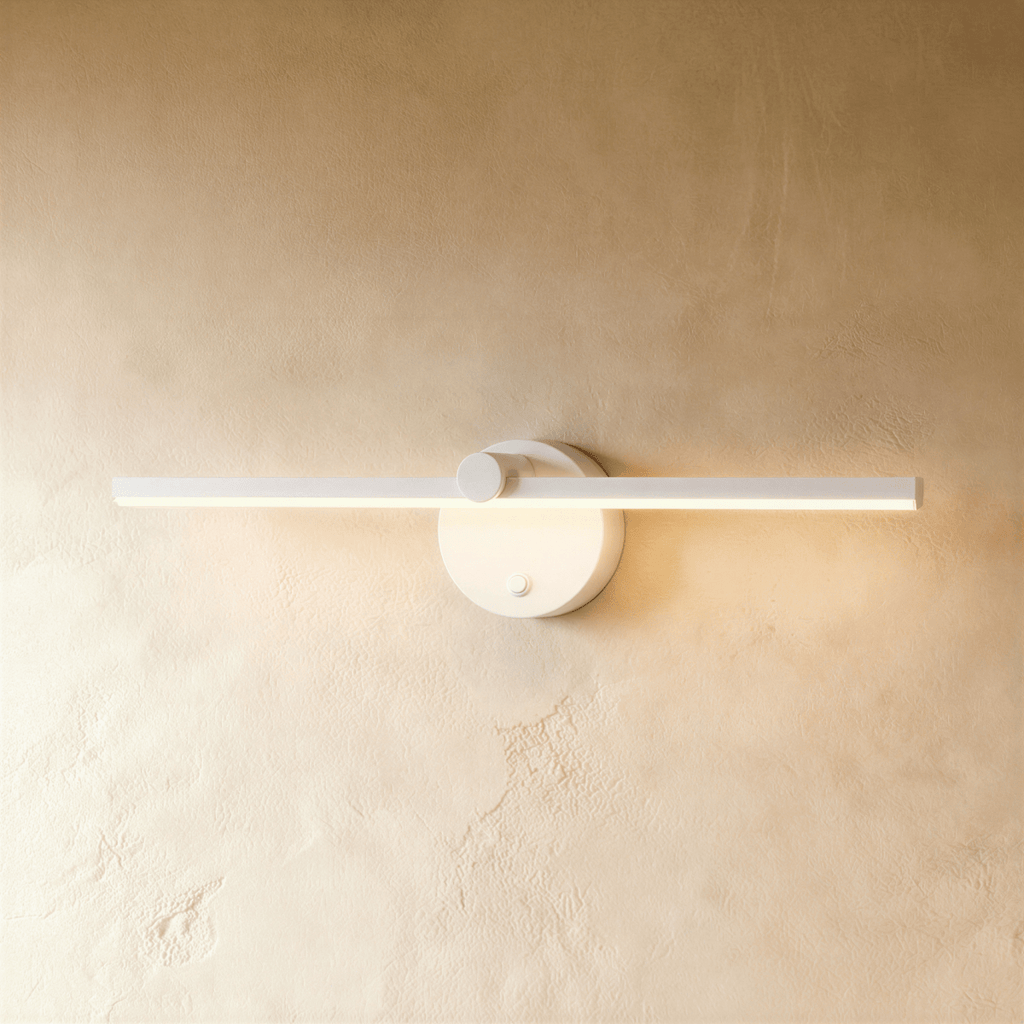 Lampada da parete NovaLine in alluminio con rotazione a 300 gradi per spazi moderni