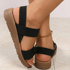 Sandalias elásticas – Ligeras y sin cordones para caminar y viajar | Fioriscas