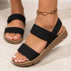Sandalias elásticas – Ligeras y sin cordones para caminar y viajar | Fioriscas