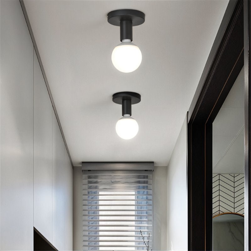 Minimalistické LED stropní svítidlo NovaLattice v černé nebo bílé barvě