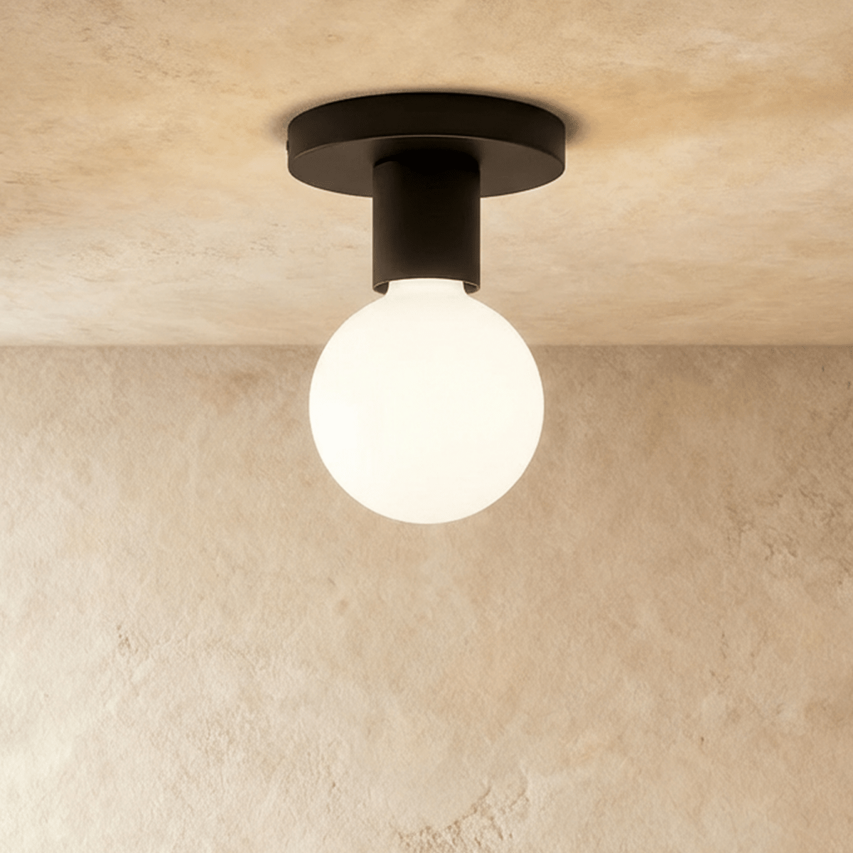Minimalistické LED stropní svítidlo NovaLattice v černé nebo bílé barvě