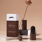 Kit de tampon et pochoir pour sourcils BrowCraft, pommade waterproof, 6 teintes