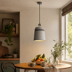 Cinder Bucket uppåtvänd cementhinkpendellampa nordisk industriell minimalism för matplats