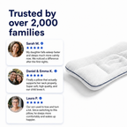 Kinder-Memory-Foam-Kissen, ergonomische Unterstützung für wachsende Schläfer