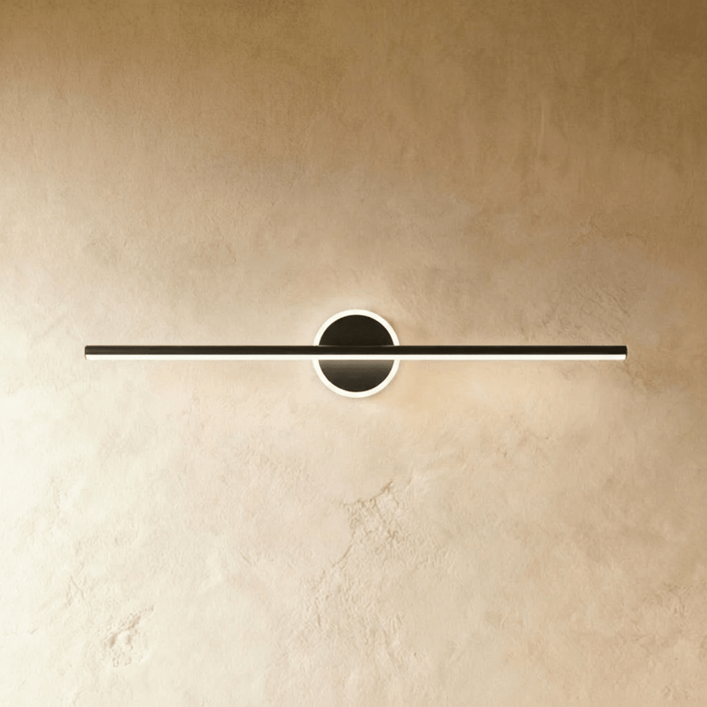 Lampada da parete geometrica ArcLine per bagni moderni