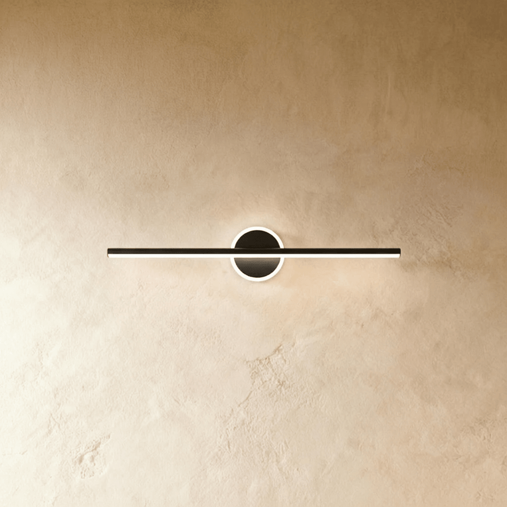 Lampada da parete geometrica ArcLine per bagni moderni