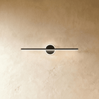 Lampada da parete geometrica ArcLine per bagni moderni
