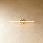 Lampada da parete geometrica ArcLine per bagni moderni