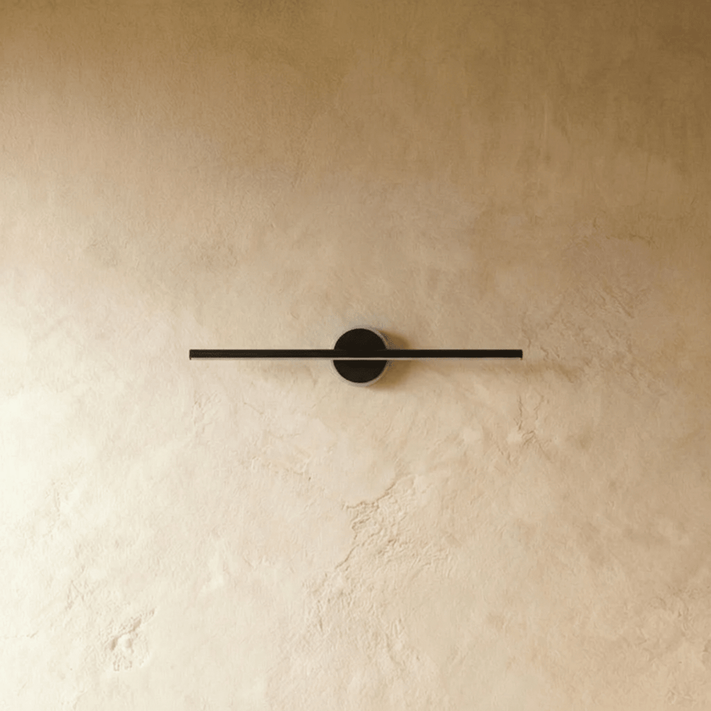 Lampada da parete geometrica ArcLine per bagni moderni