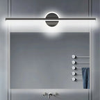 Lampada da parete geometrica ArcLine per bagni moderni