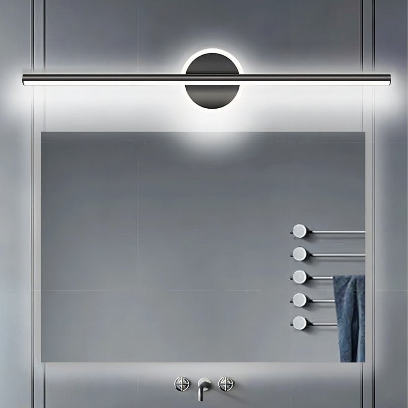Lampada da parete geometrica ArcLine per bagni moderni