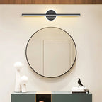 Lampada da parete geometrica ArcLine per bagni moderni