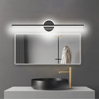 Lampada da parete geometrica ArcLine per bagni moderni