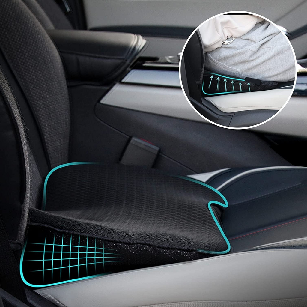 Car Seat Booster Cushion With Memory Foam For Better Visibility