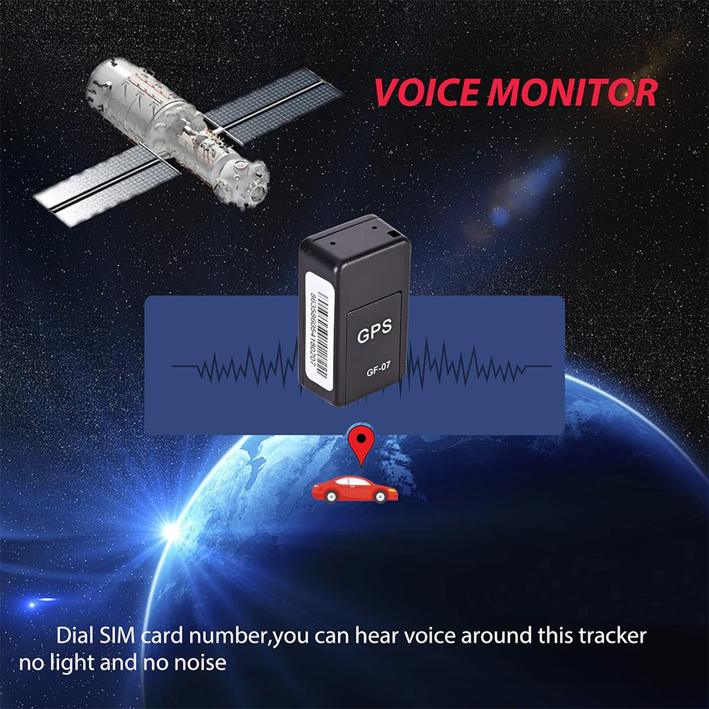 גשש GPS מגנטי זעיר לרכב עם ניטור בזמן אמת באפליקציה