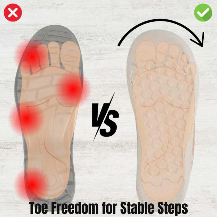Chaussures de marche ergonomiques, légères comme une plume et offrant un bon maintien pour un confort quotidien