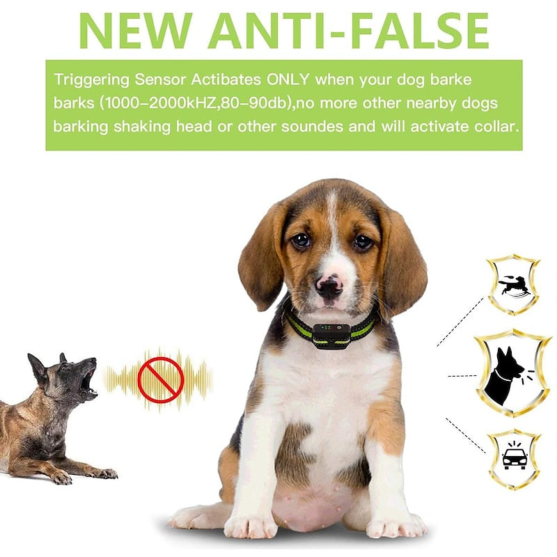 Rechargeable Bark Collar, LumaPaw Pro, Sound & Vibration Modes