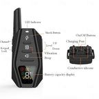 AstraTrail Pro Waterproof Remote Dog Training Collar, IPX7, 1000M Range