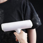Herbruikbare rolborstel voor het verwijderen van dierenharen van meubels en stoffen