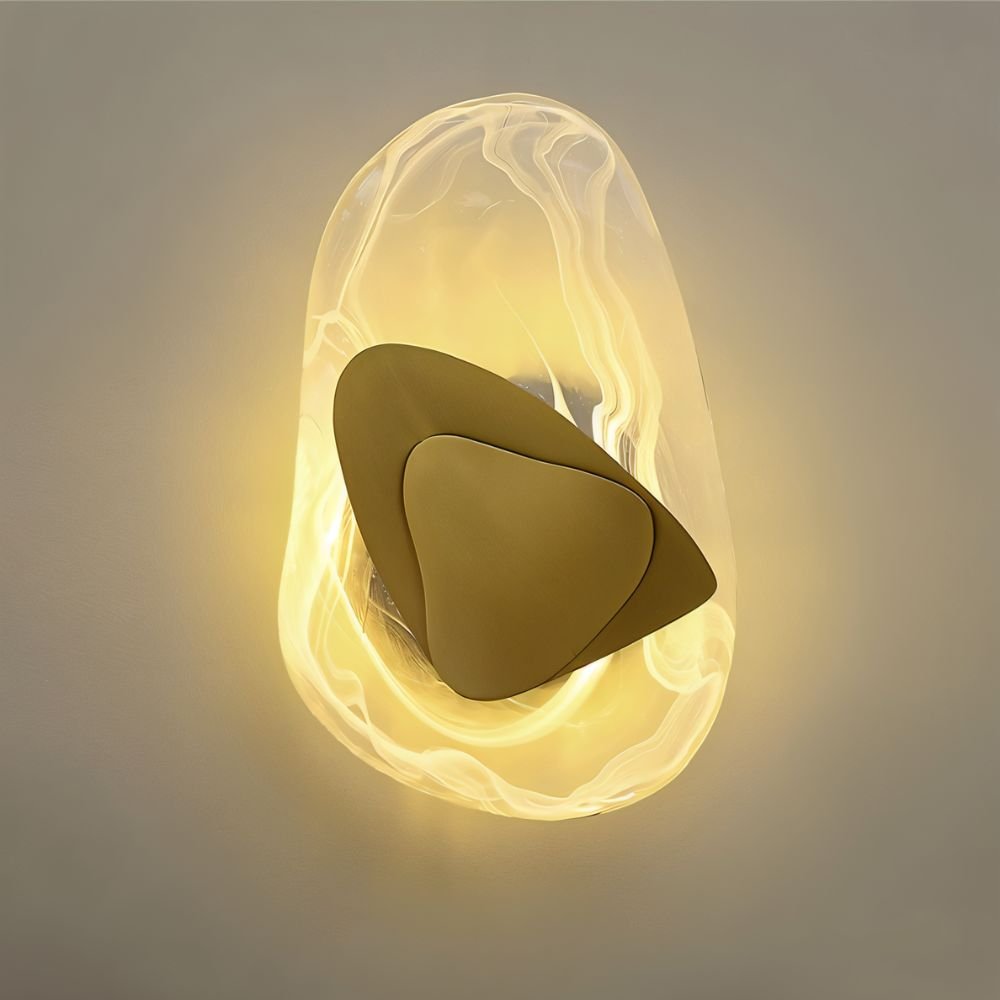 Lampada da parete Aurora Veil per un'atmosfera eterea e arredamento moderno