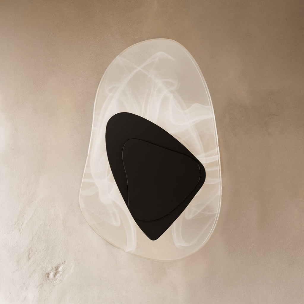 Lampada da parete Aurora Veil per un'atmosfera eterea e arredamento moderno