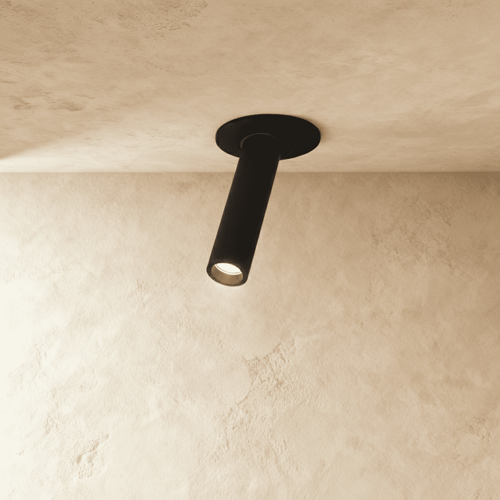 NovaGlow Modern Aluminum Ceiling Light With 60 Degree Adjustable Tilt