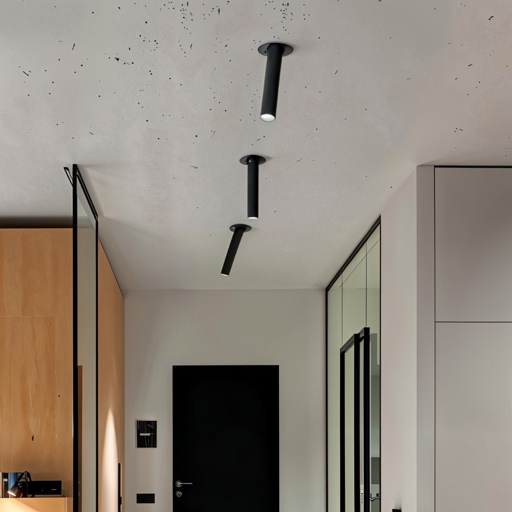 NovaGlow Modern Aluminum Ceiling Light With 60 Degree Adjustable Tilt
