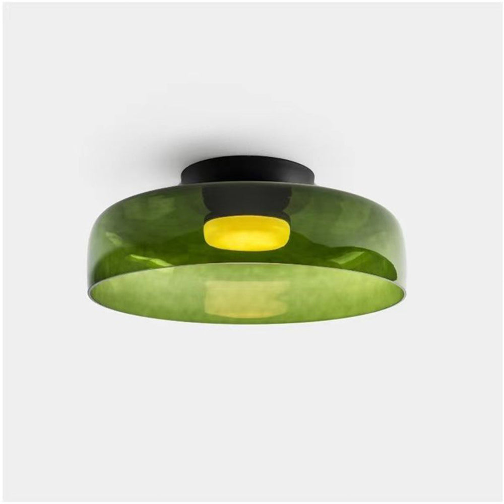 Aria Moderne Enkel Kreativ Glas Indbygningsloftlampe | Fioriscas