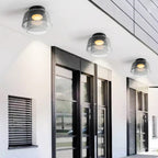 Aria Moderne Enkel Kreativ Glas Indbygningsloftlampe | Fioriscas