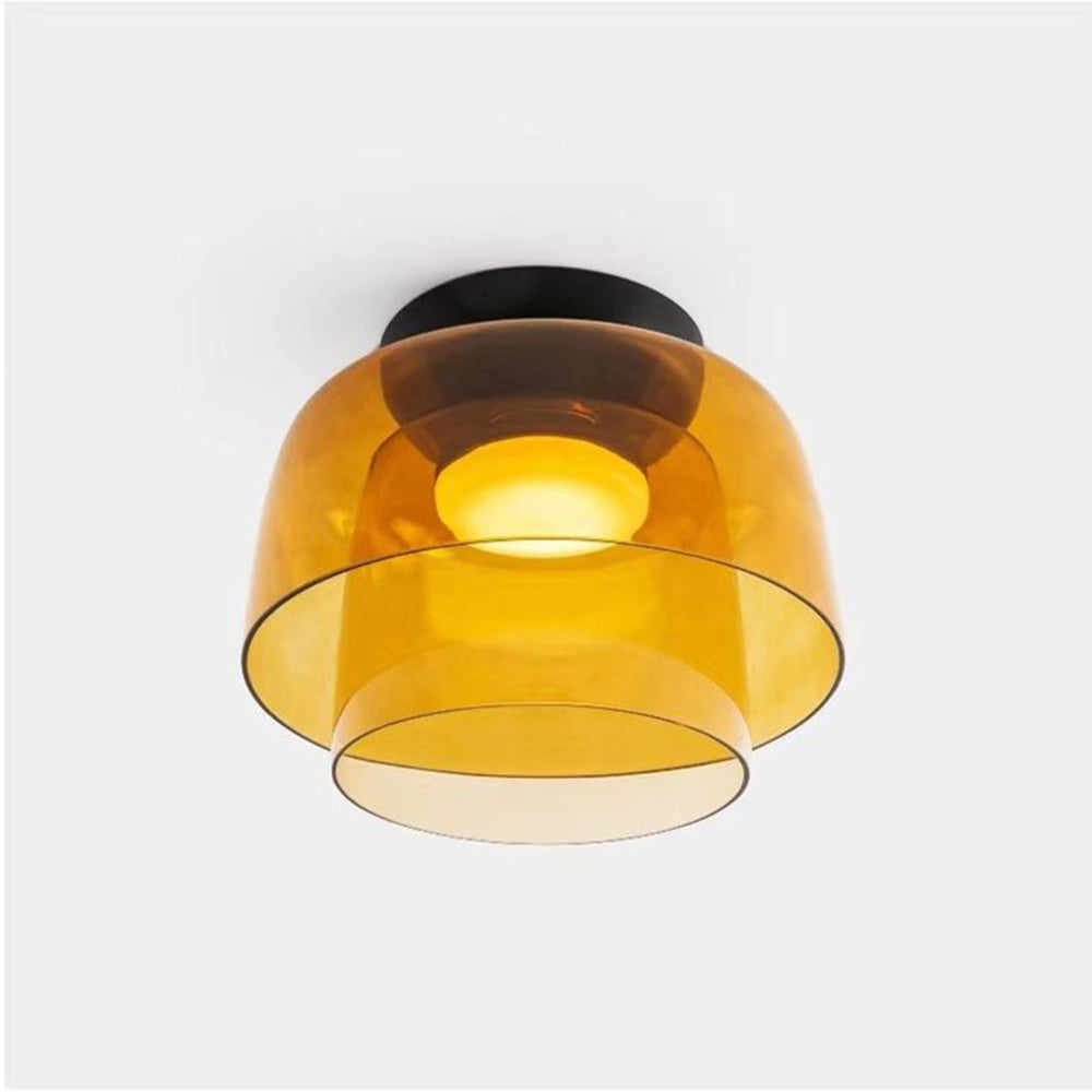 Aria Moderne Enkel Kreativ Glas Indbygningsloftlampe | Fioriscas
