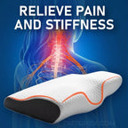 Cuscino cervicale OrthoNest in memory foam per il comfort di spalle e collo