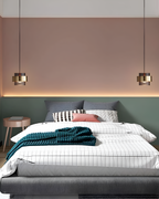 Lampada a sospensione Solara Industrial-Edge, vetro e metallo, due colori