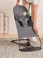 Transat pour bébé pliable avec arche d’activités, de 0 à 2 ans