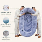 Le lit pour chien humain, une chaise longue confortable pour les humains du monde entier | Fioriscas
