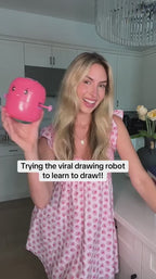 Doodle Bot-tegnerobot til børn, skærmfrit tegnelegetøj med over 100 kort